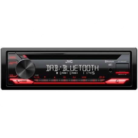 JVC KD-DB622BT Ricevitore multimediale per auto Nero 200 W Bluetooth (KDDB622BT)