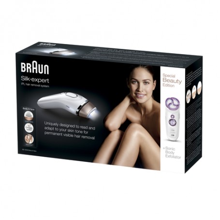 Braun Silk-expert IPL BD 5009 Luce pulsata intensa (IPL) Oro, Bianco (BD5009)