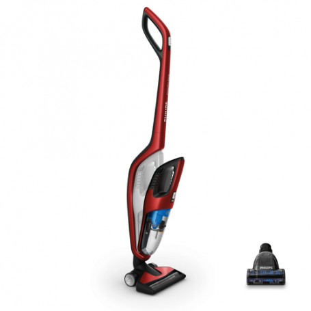 Philips PowerPro Duo FC6172/01 scopa elettrica Senza sacchetto 0,6 L Rosso (FC6172/01)