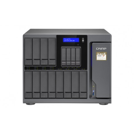 QNAP TS-1677X NAS Tower Collegamento ethernet LAN Nero 1700 (TS-1677X-1700-64G)