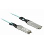 DeLOCK 84054 cavo InfiniBand 10 m QSFP+ Colore acqua (84054)