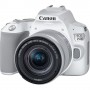Canon EOS 250D + EF-S 18-55mm f/4-5.6 IS STM Kit fotocamere SLR 24,1 MP CMOS 6000 x 4000 Pixel Bianco (3458C001)