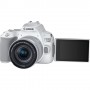 Canon EOS 250D + EF-S 18-55mm f/4-5.6 IS STM Kit fotocamere SLR 24,1 MP CMOS 6000 x 4000 Pixel Bianco (3458C001)