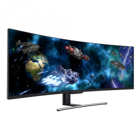 LC-Power LC-M49-DFHD-144-C-Q LED display 124,5 cm (49") 3840 x 1080 Pixel UltraWide Full HD QLED Nero (LC-M49-DFHD-144-C-Q)