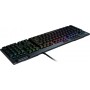 Logitech G G815 LIGHTSYNC RGB Mechanical Gaming Keyboard – GL Linear tastiera USB Russo Carbonio (920-009007)