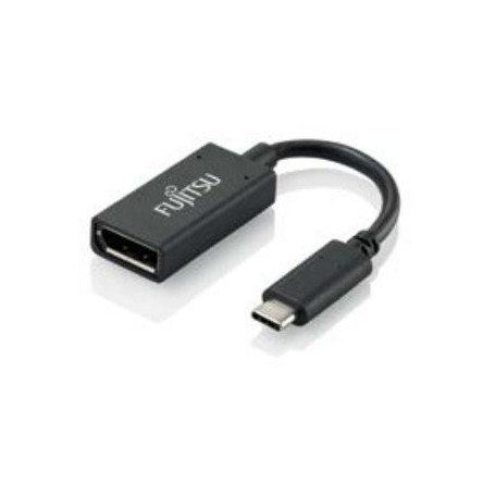 Fujitsu S26391-F6058-L223 cavo e adattatore video 0,15 m USB tipo-C DisplayPort Nero (S26391-F6058-L223)