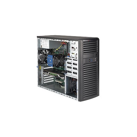 Supermicro SYS-5039C-T barebone per PC/stazione di lavoro Midi-Tower Nero Intel C246 LGA 1151 (Presa H4) (SYS-5039C-T)