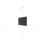 Peerless DSF265L Supporto per display espositivi 165,1 cm (65") Nero, Argento (DSF265L)