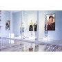 Peerless DSF265L Supporto per display espositivi 165,1 cm (65") Nero, Argento (DSF265L)