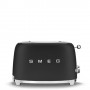 Smeg TSF01BLMEU tostapane 2 fetta/e 950 W Nero, Acciaio inossidabile (TSF01BLMEU)