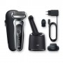 Braun Series 7 70-S7200CC Rasoio Trimmer Nero, Argento (365082)