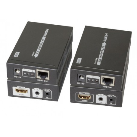 EFB Elektronik HDBT-100V2 moltiplicatore AV Trasmettitore e ricevitore AV Nero (HDBT-100V2)