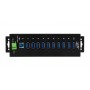 EXSYS EX-1510HMVS hub di interfaccia USB 3.2 Gen 1 (3.1 Gen 1) Type-B 5000 Mbit/s Nero (EX-1510HMVS)