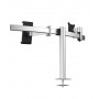 Durable 508823 supporto da tavolo per Tv a schermo piatto 86,4 cm (34") Morsa Argento (508823)