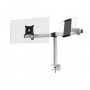 Durable 508723 supporto da tavolo per Tv a schermo piatto 86,4 cm (34") Morsa/Bullone di ancoraggio Argento (508723)