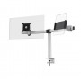 Durable 508723 supporto da tavolo per Tv a schermo piatto 86,4 cm (34") Morsa/Bullone di ancoraggio Argento (508723)