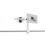 Durable 508723 supporto da tavolo per Tv a schermo piatto 86,4 cm (34") Morsa/Bullone di ancoraggio Argento (508723)