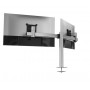 Durable 508623 supporto da tavolo per Tv a schermo piatto 68,6 cm (27") Morsa Argento (508623)
