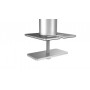 Durable 508423 supporto da tavolo per Tv a schermo piatto 96,5 cm (38") Morsa Argento (508423)