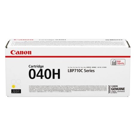 Canon 040 H cartuccia toner 1 pz Originale Giallo (0455C002)