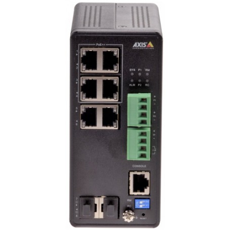 Axis T8504-R Gestito Gigabit Ethernet (10/100/1000) Supporto Power over Ethernet (PoE) Nero (01633-001)