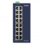 PLANET ISW-1600T switch di rete Non gestito Fast Ethernet (10/100) Blu (ISW-1600T)