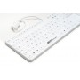 GETT Cleantype Prime Touch+ tastiera USB Svizzere Bianco (KG26238)
