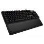 Logitech G G513 CARBON LIGHTSYNC RGB Mechanical Gaming Keyboard with GX Red switches tastiera USB Russo Carbonio (920-009339)