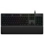 Logitech G G513 CARBON LIGHTSYNC RGB Mechanical Gaming Keyboard with GX Red switches tastiera USB Russo Carbonio (920-009339)
