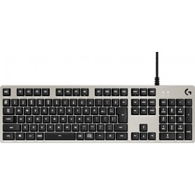 Logitech G G413 Mechanical Gaming Keyboard tastiera USB Russo Nero, Argento (920-008516)