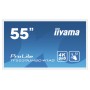 iiyama ProLite TF5539UHSC-W1AG monitor touch screen 139,7 cm (55") 3840 x 2160 Pixel Multi-touch Multi utente  (TF5539UHSC-W1AG)