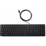HP Wired Desktop 320K Keyboard tastiera USB Nero (9SR37A6)