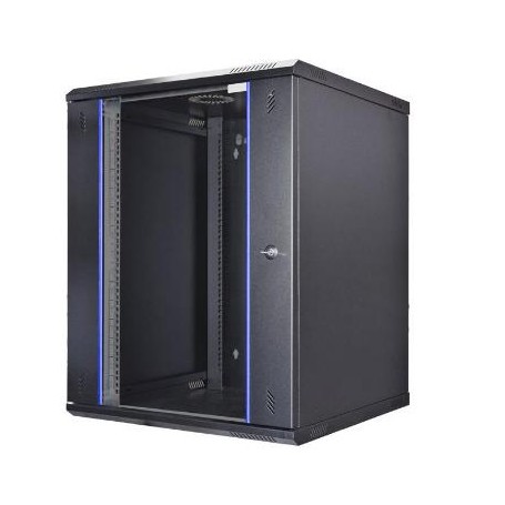 Wirewin WCAB PS2 600X450X9U B FP rack 9U Da parete Nero (WCAB PS2 600X450X9U B FP)