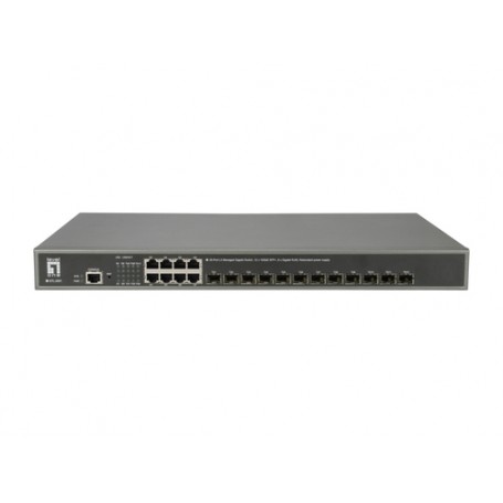 LevelOne GTL-2091 Gestito L3 Gigabit Ethernet (10/100/1000) Grigio (GTL-2091)