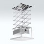 Kindermann 7465000200 supporto per proiettore Soffitto Bianco (7465000200)