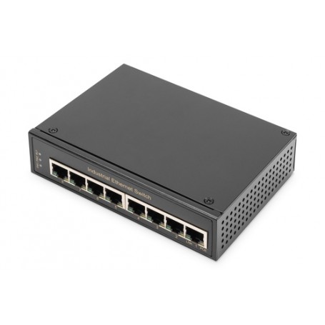 Digitus DN-651108 switch di rete Non gestito Gigabit Ethernet (10/100/1000) Nero (DN-651108)