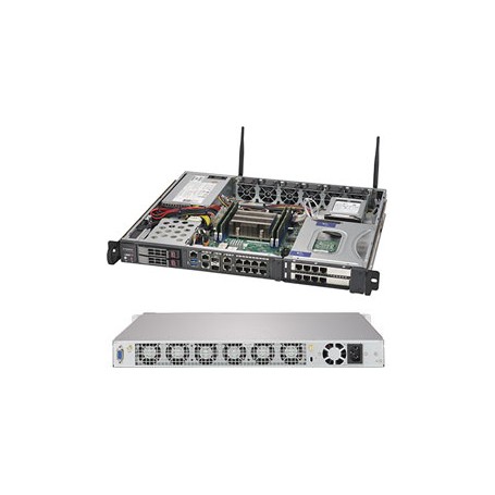 Supermicro 1019D-4C-FHN13TP server 2,2 GHz Rack (1U) Intel® Xeon® D 350 W DDR4-SDRAM (SYS-1019D-4C-FHN13TP)