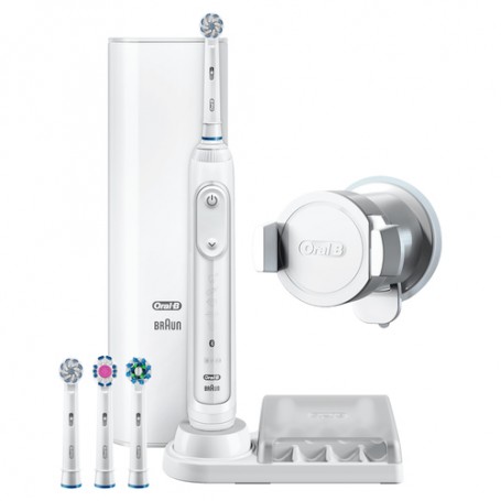 Oral-B Genius 9100S Sensi Ultrathin Adulto Spazzolino rotante-oscillante Bianco (187271)