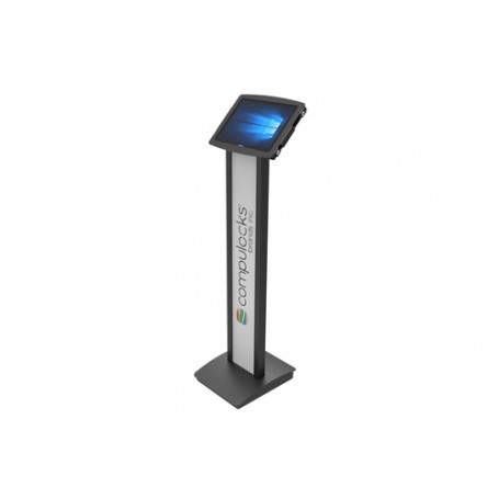Compulocks K/BrandMe Floor Stand Secure Kiosk Nero Tablet Supporto multimediale (140B912SGEB)