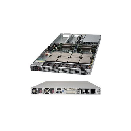 Supermicro SuperServer 1028GQ-TXR Intel® C612 LGA 2011 (Socket R) Rack (1U) Nero (SYS-1028GQ-TXR)