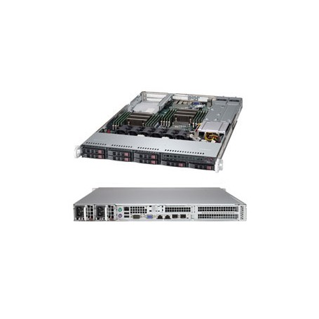Supermicro SuperServer 1027R-WTRFTP Intel® C602 LGA 2011 (Socket R) Rack (1U) Nero (SYS-1027R-WTRFTP)