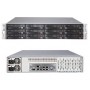 Supermicro SuperServer 6027R-E1CR12L Intel® C602J LGA 2011 (Socket R) Armadio (2U) Nero (SSG-6027R-E1CR12L)