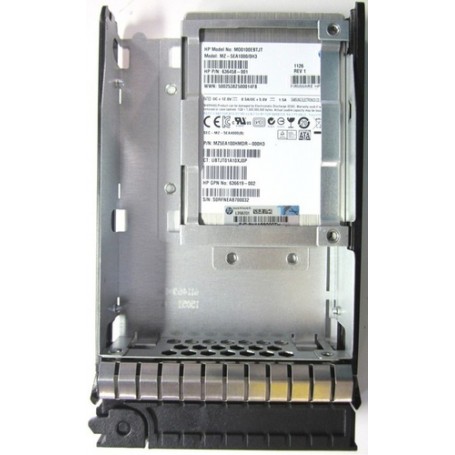 Hewlett Packard Enterprise 637076-001 drives allo stato solido 3.5" 100 GB SATA (637076-001)