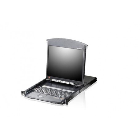 Aten KL1508AIM D switch per keyboard-video-mouse (kvm) Montaggio rack Nero (KL1508AiM D)