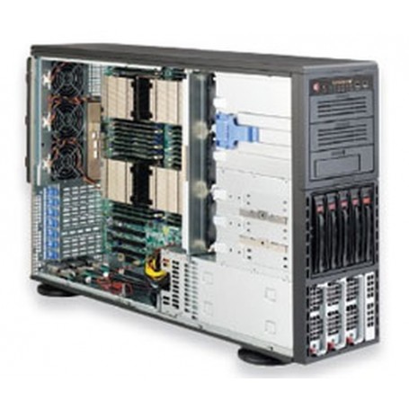 Supermicro 748TQ-R1K43B Tower Nero (CSE-748TQ-R1K43B)