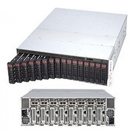 Supermicro SYS-5037MR-H8TRF sistema barebone per server Intel® C602J LGA 2011 (Socket R) Armadio (3U) Nero (SYS-5037MR-H8TRF)