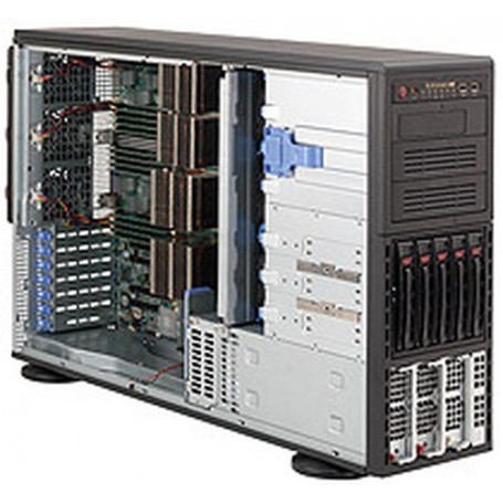 Supermicro 8046B-6RF Intel® 7500 LGA 1567 (Socket LS) Armadio (4U) Nero (SYS-8046B-6RF)