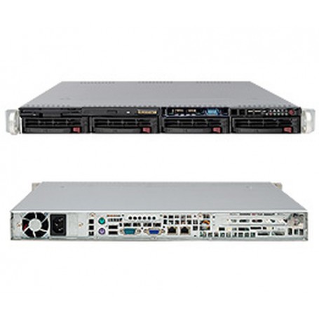 Supermicro SuperServer 6016T-MT Intel® 5500 Socket B (LGA 1366) Rack (1U) Nero (SYS-6016T-MT)