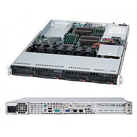 Supermicro SuperServer 6016T-NTF Socket B (LGA 1366) Rack (1U) (SYS-6016T-NTF)