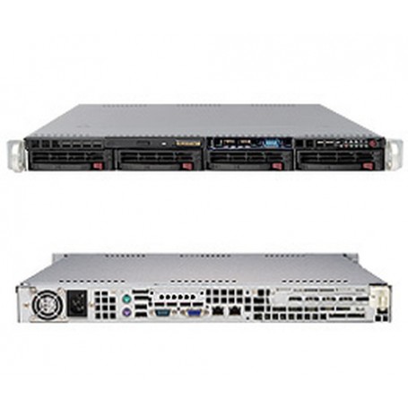 Supermicro SYS-5016I-MTF sistema barebone per server Intel® 3420 LGA 1156 (Socket H) Rack (1U) Nero (SYS-5016I-MTF)